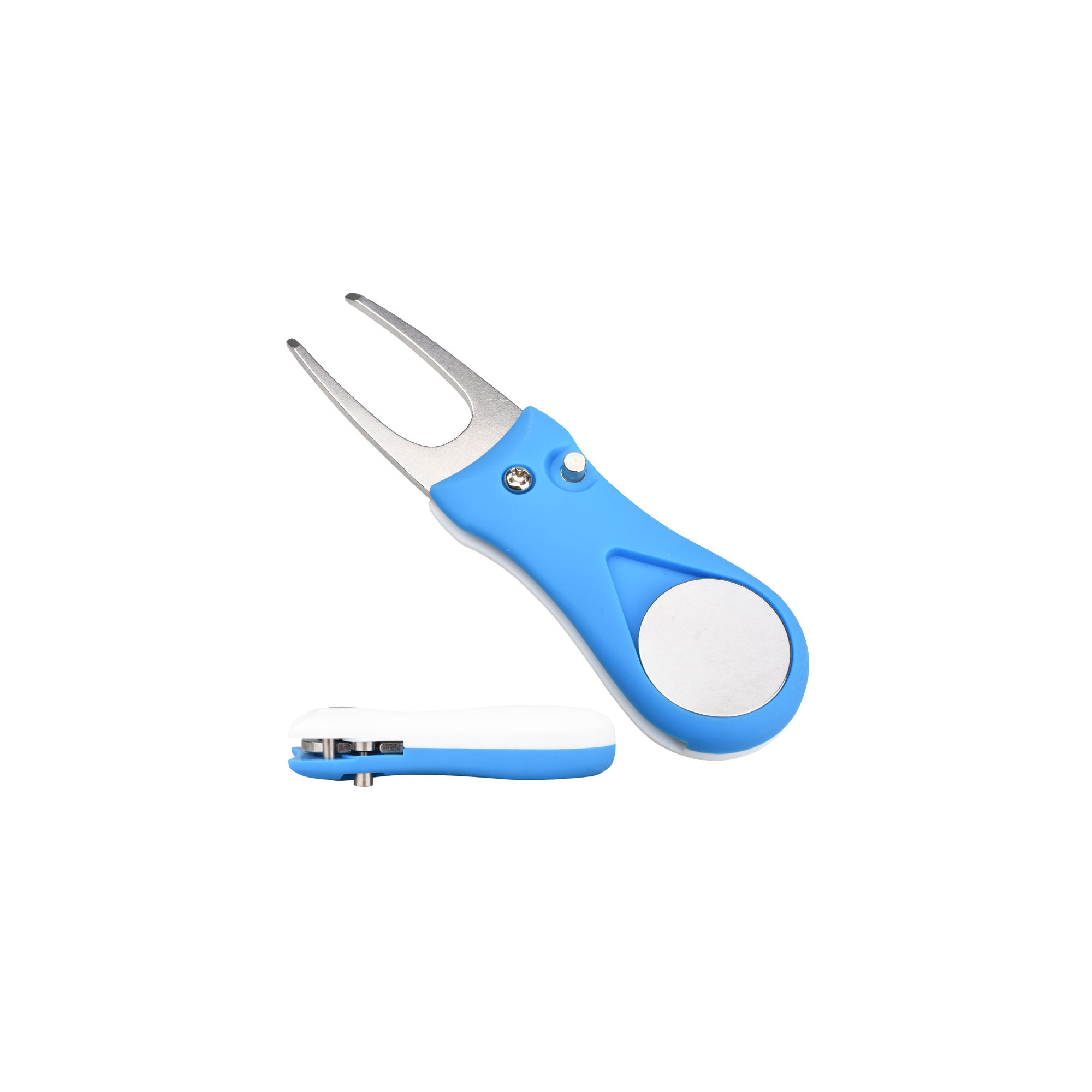 Foldable Golf Divot Repair Tool With Dome Label 13