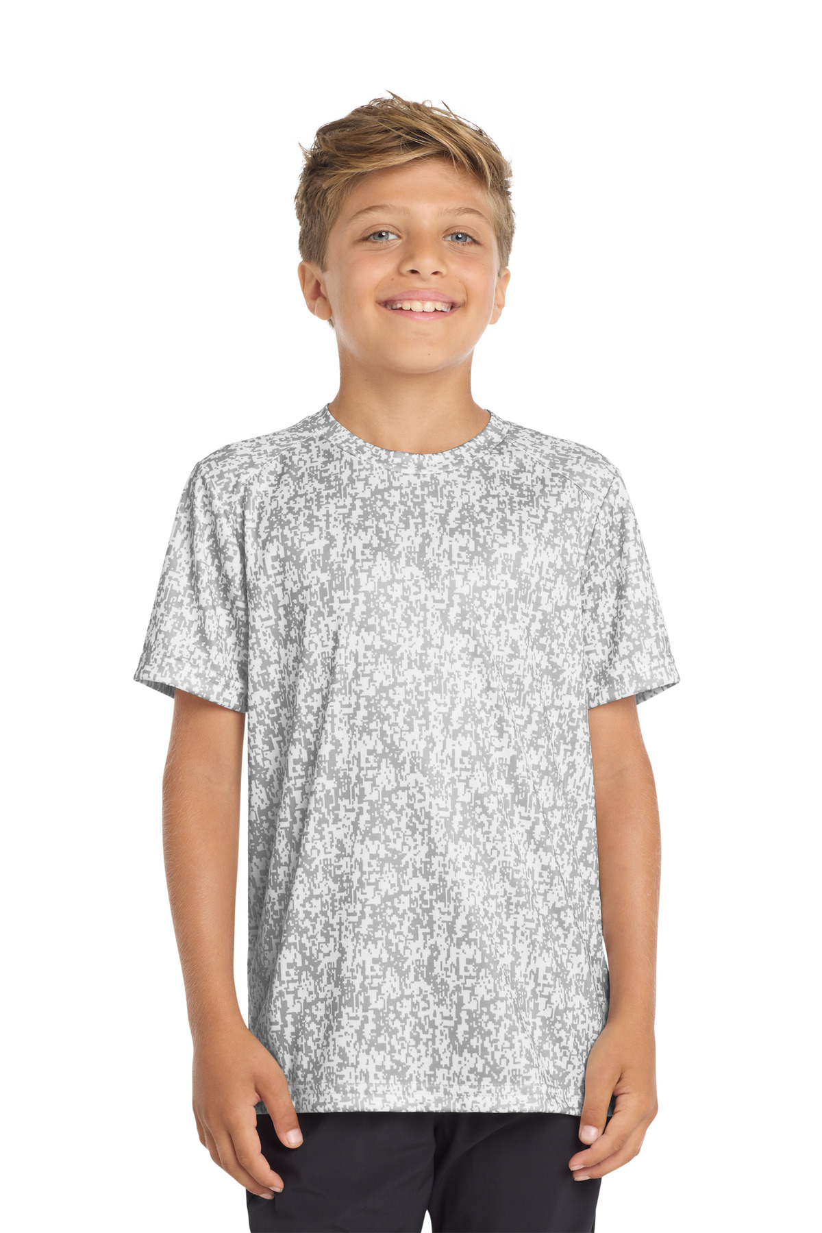 Sport-Tek Youth Digi Camo Tee. YST460 16