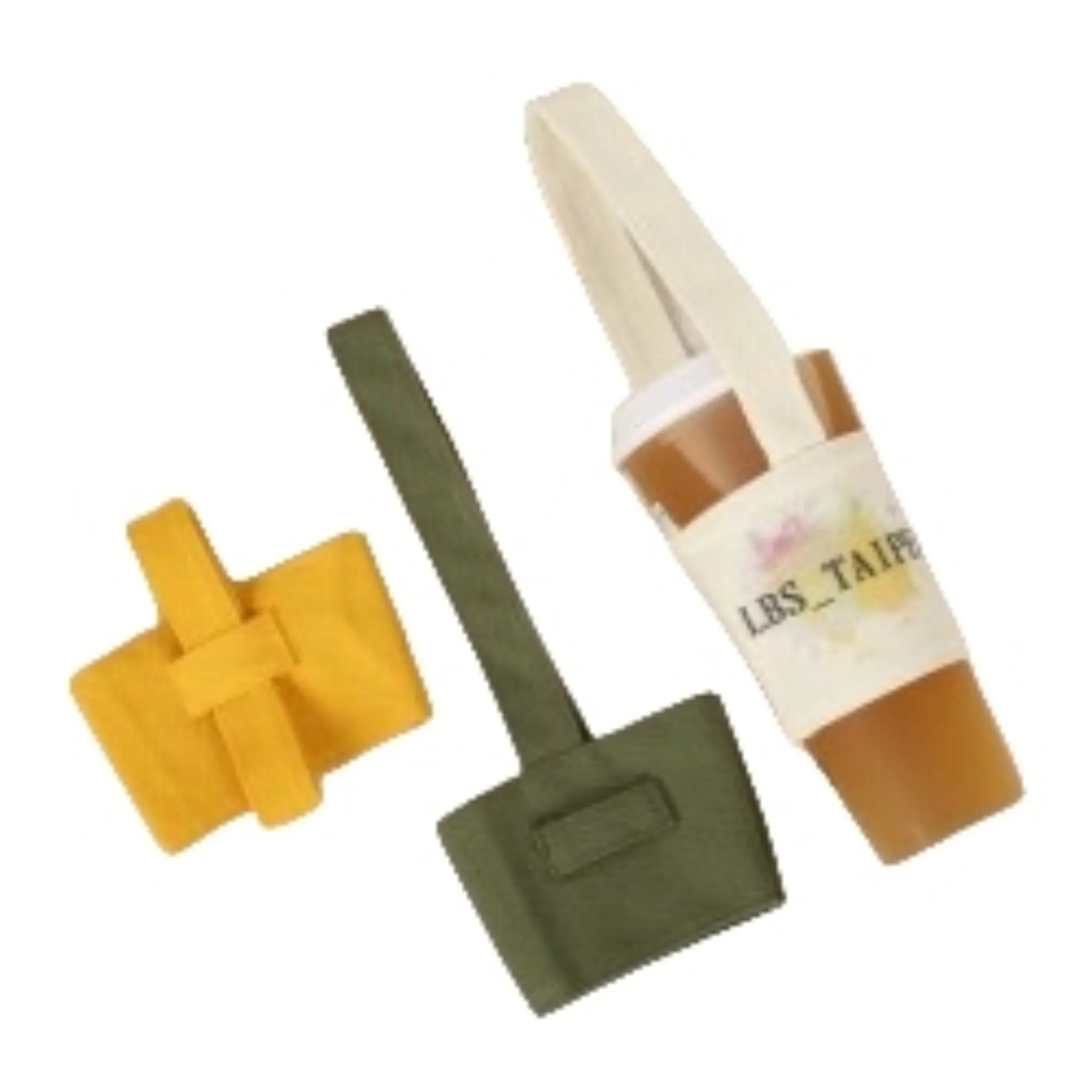 Portable Canvas Drink Holder Beverage Cup Sleeve Eco 2