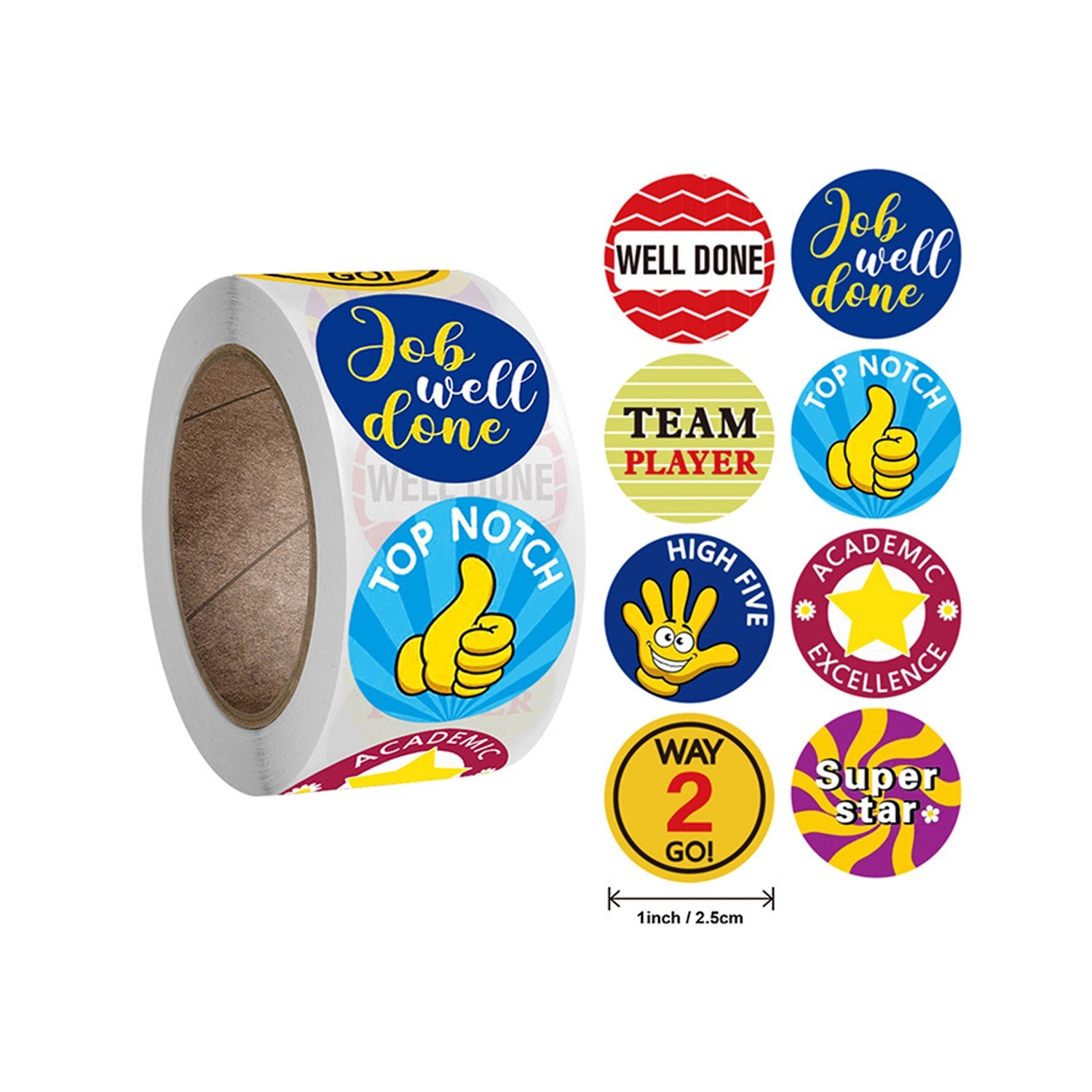 Cute Reward Motivational Stickers 2