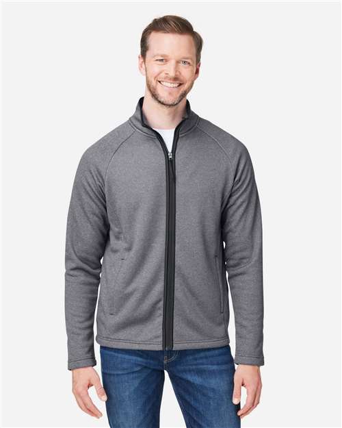 Men's Venture Heathered Stripe Full-Zip Jacket - CE72 37
