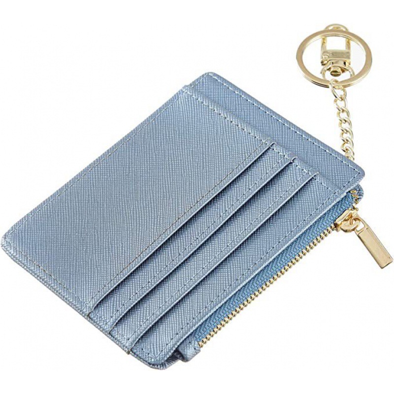 Credit Card Holder with Keychain 4