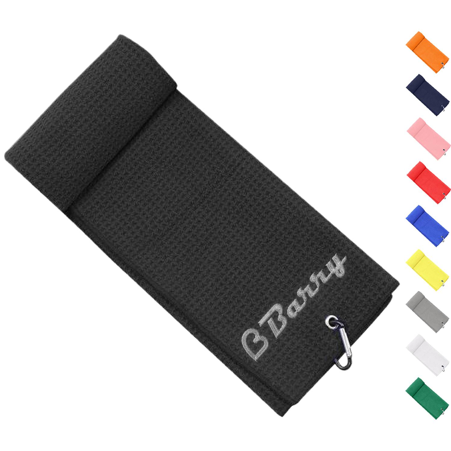 Microfiber Sports Golf Towel w/ Clip 2