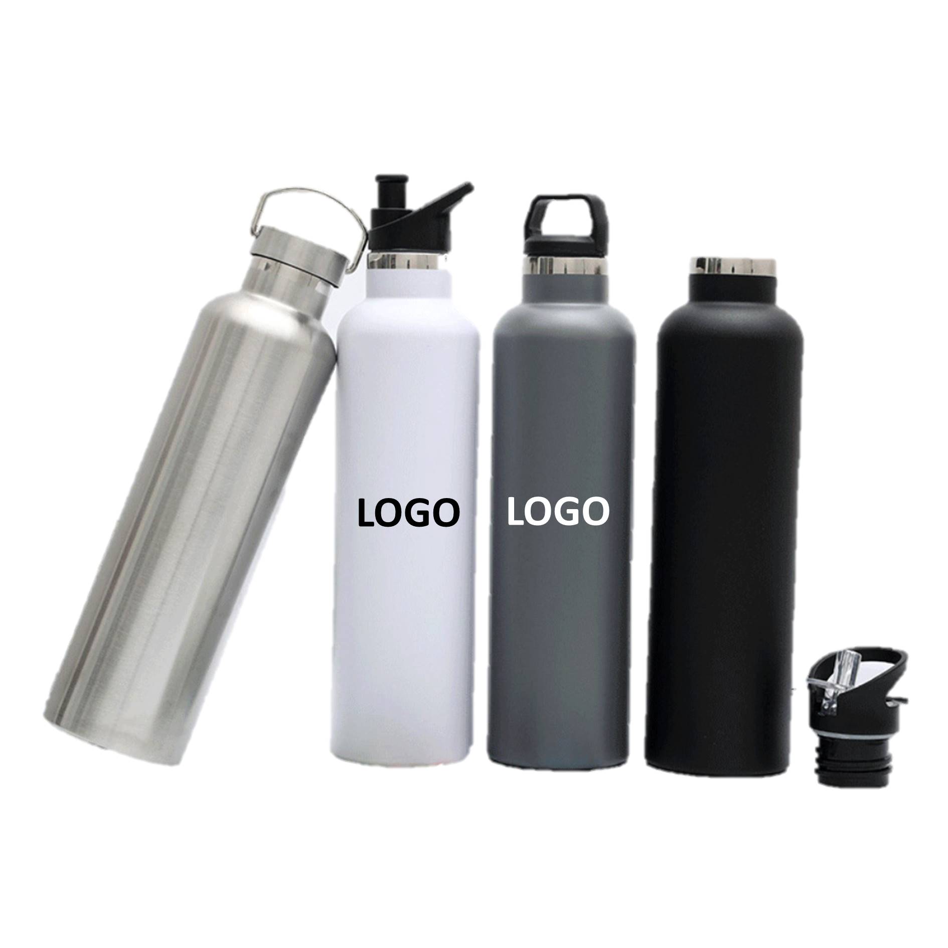 Custom 40 oz Insulated Stainless Steel Bottle, custom water bottle with logo imprint 2