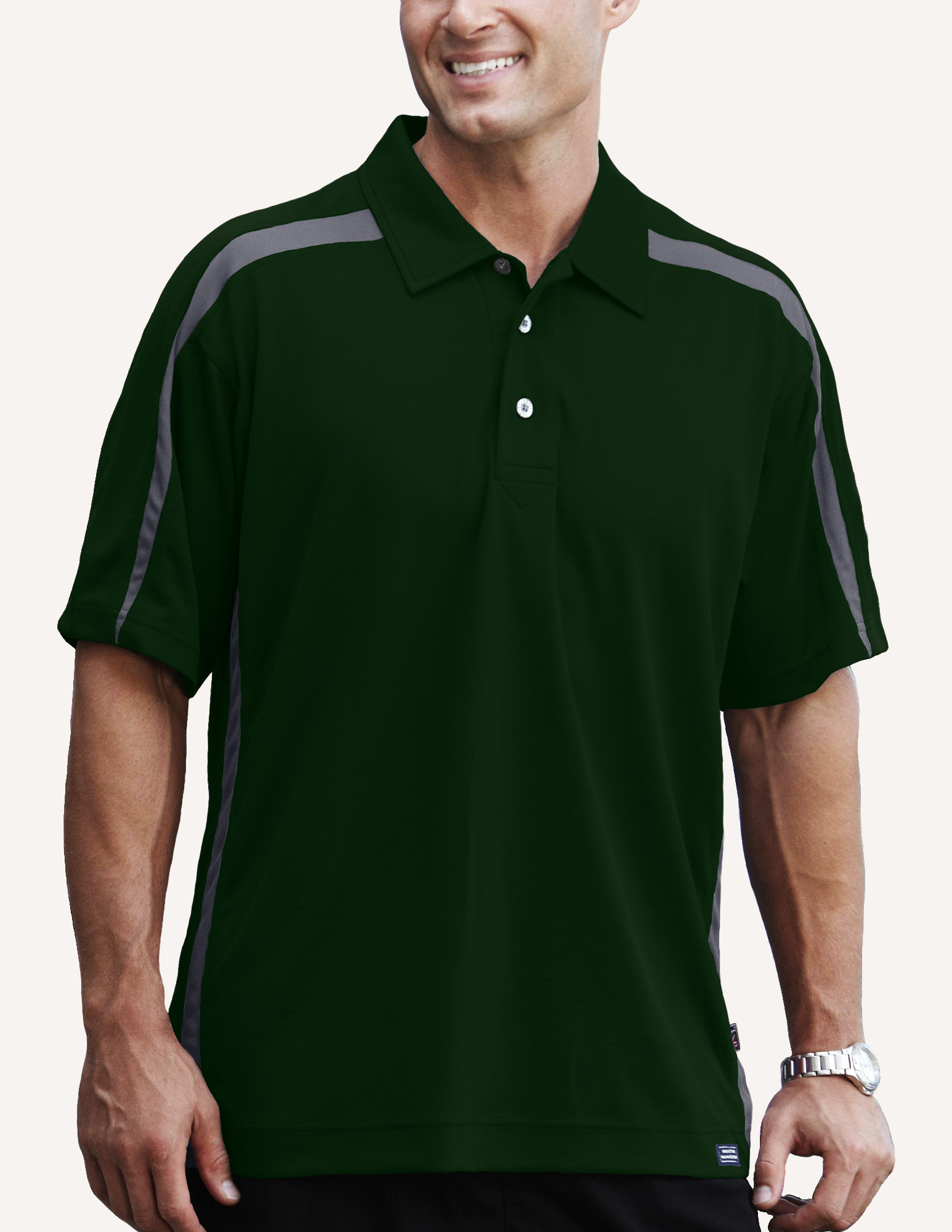 Men's Titan Converse Ottoman - Color Block Polo Shirt 23