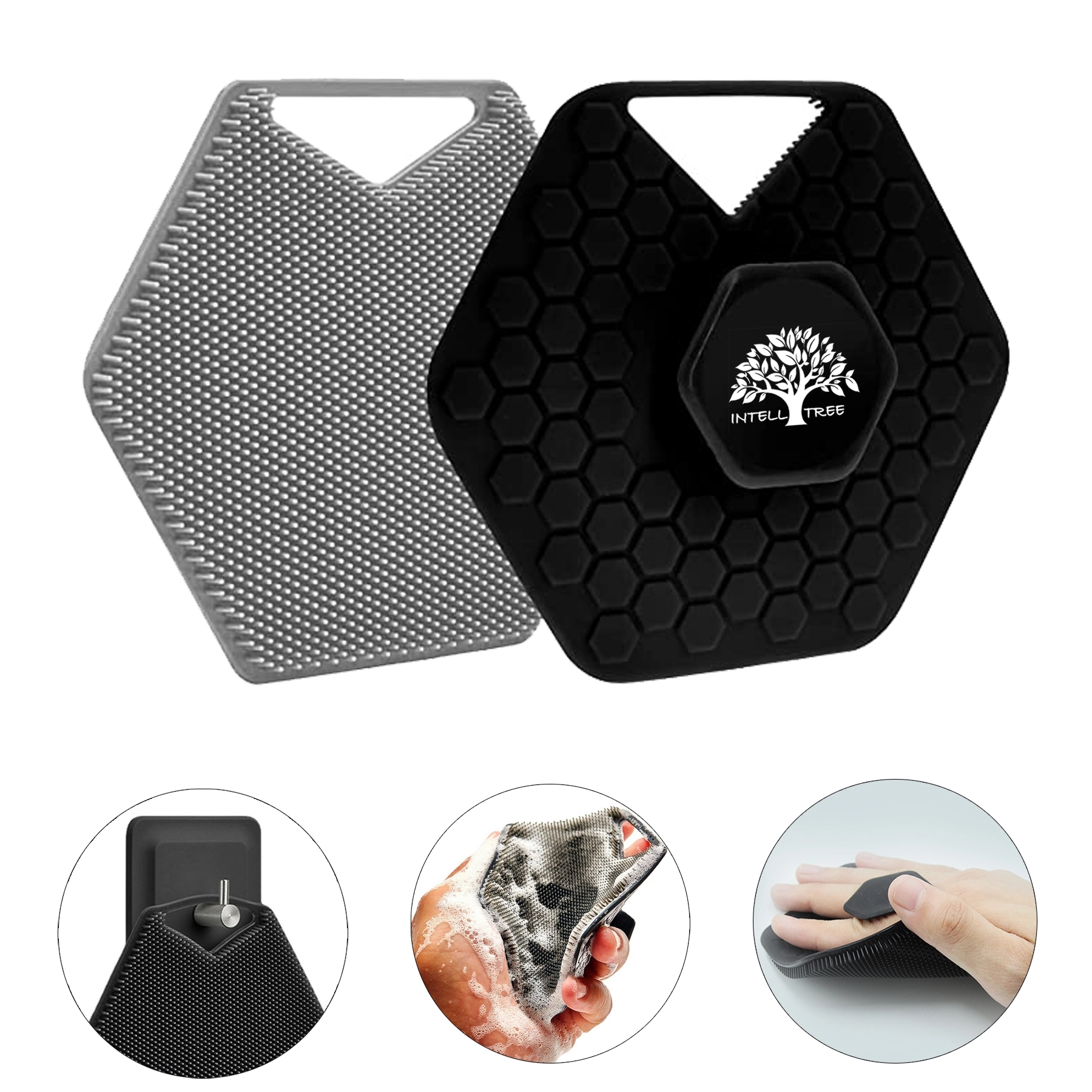 Soft Silicone Exfoliating Body Scrubber 1