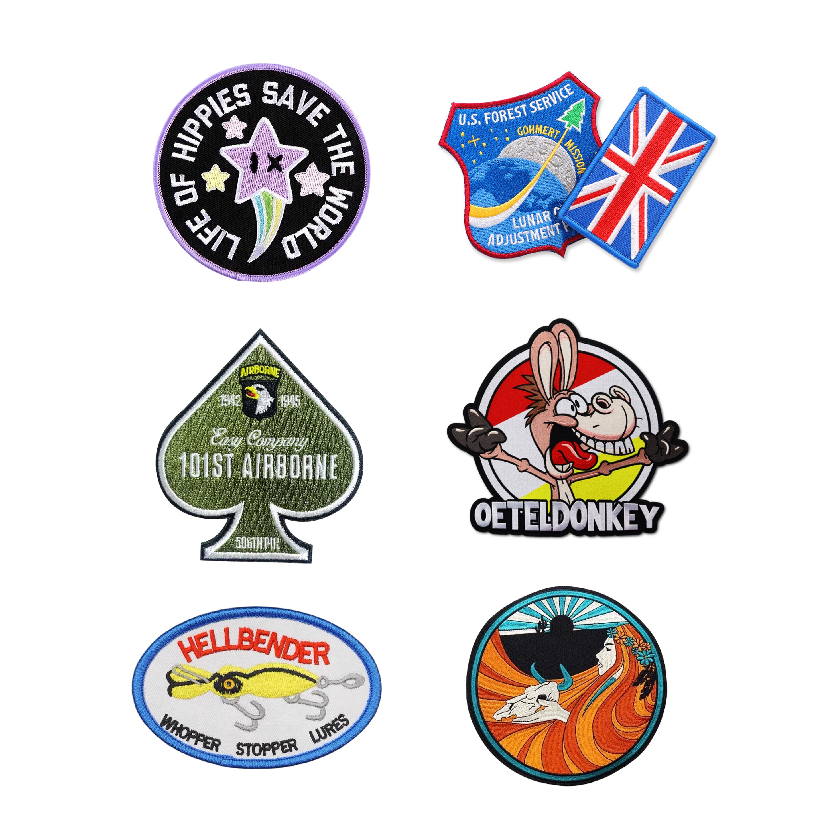 Custom Embroidered Patch 3" 3