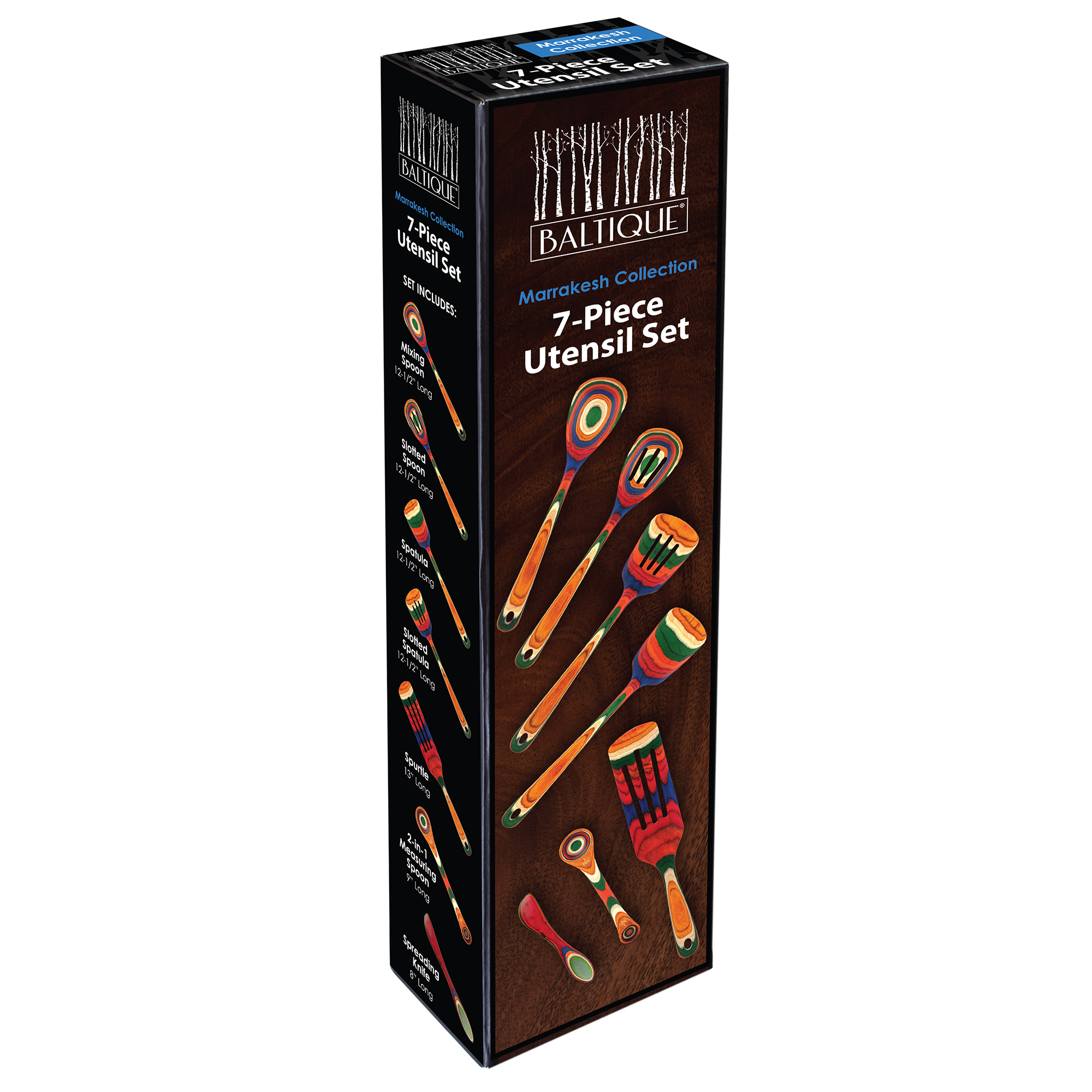 Baltique® Marrakesh Collection 7-Piece Cooking Utensil Set 3