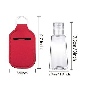 1Oz Empty Reusable Bottles Keychain 2