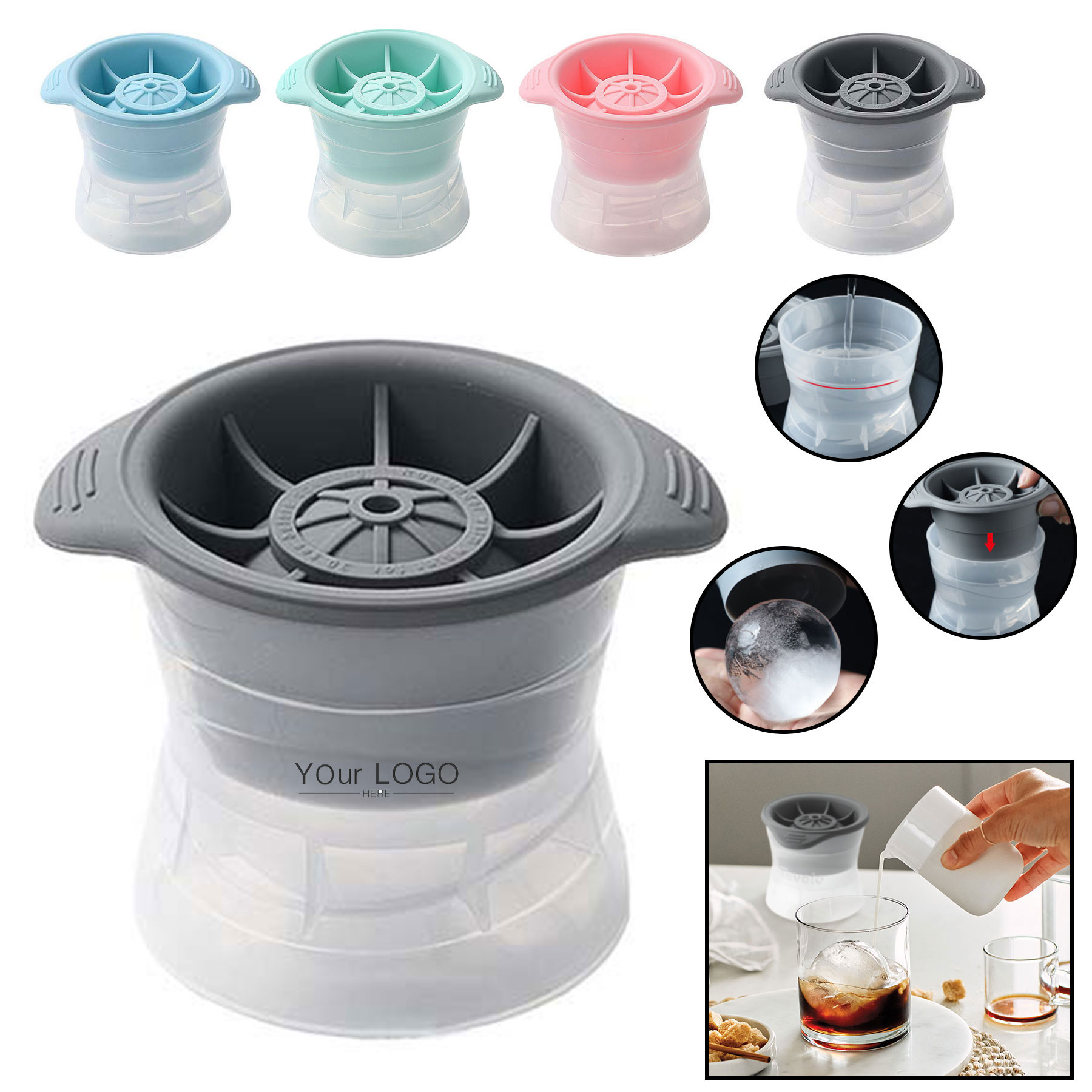Sphere Ball Ice Mold 2