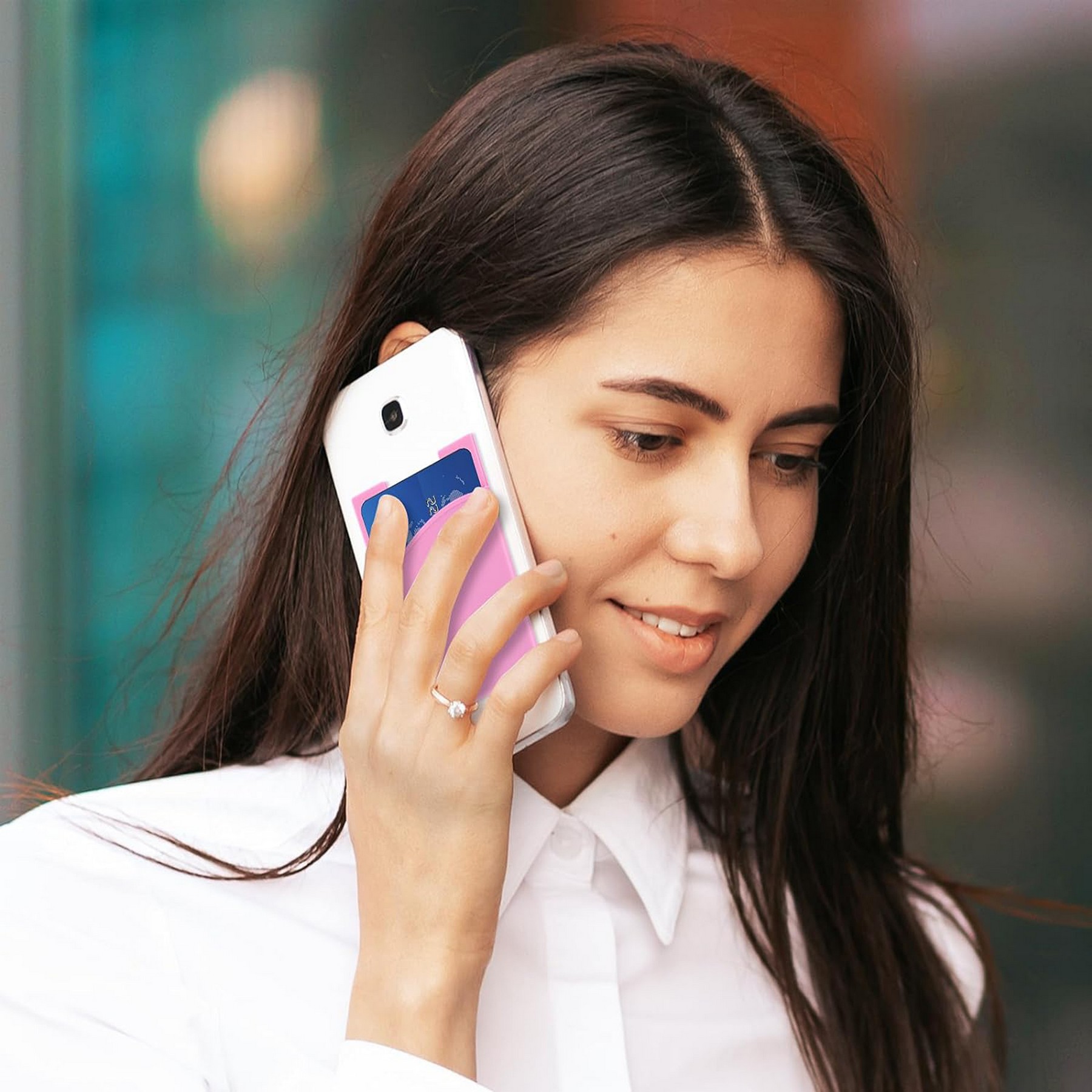 Silicone Phone Card Holder 1