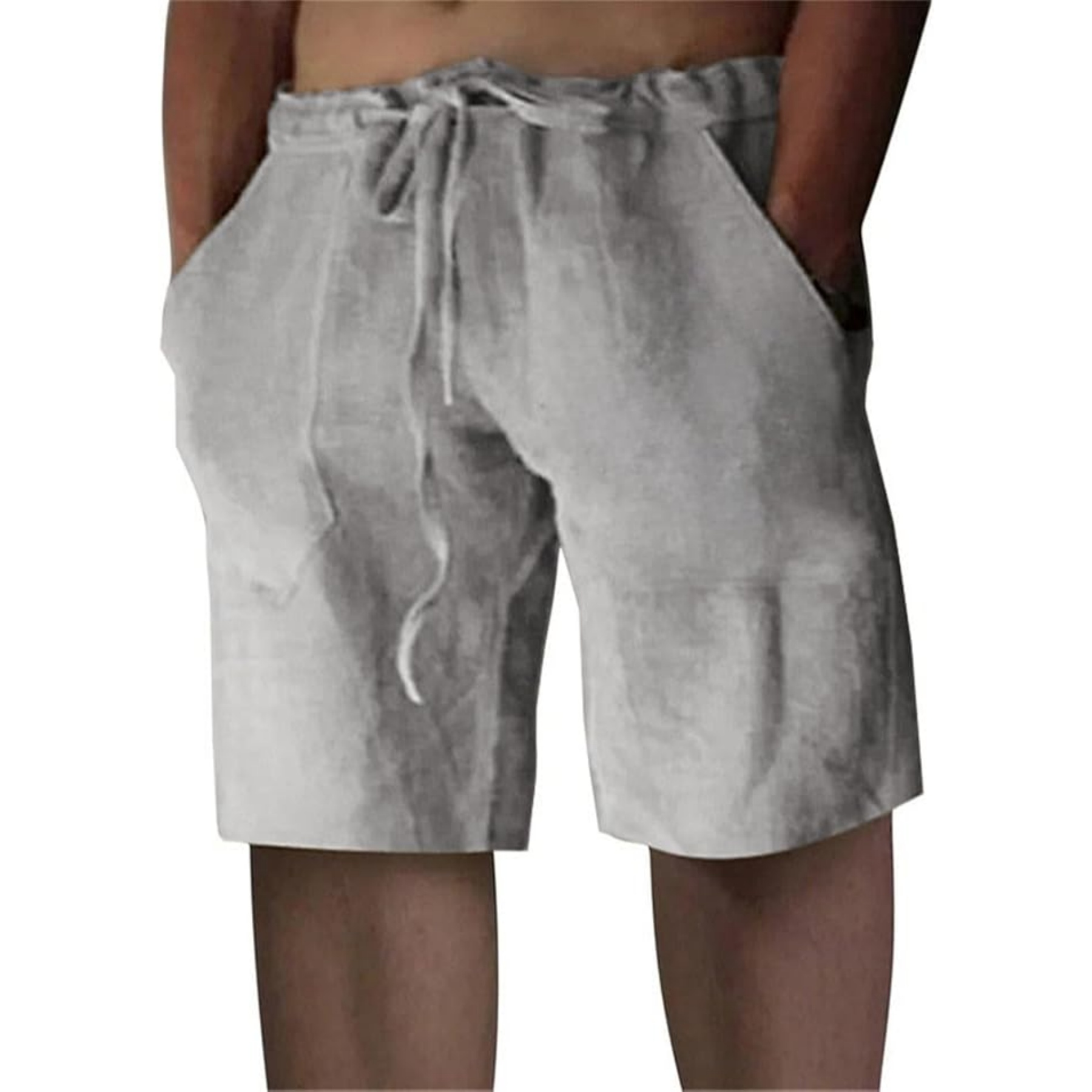 Men Linen Shorts 14