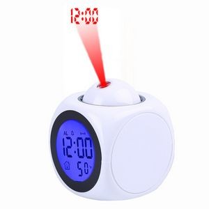 Lcd Time Projection Talking /Alarm Clock 1
