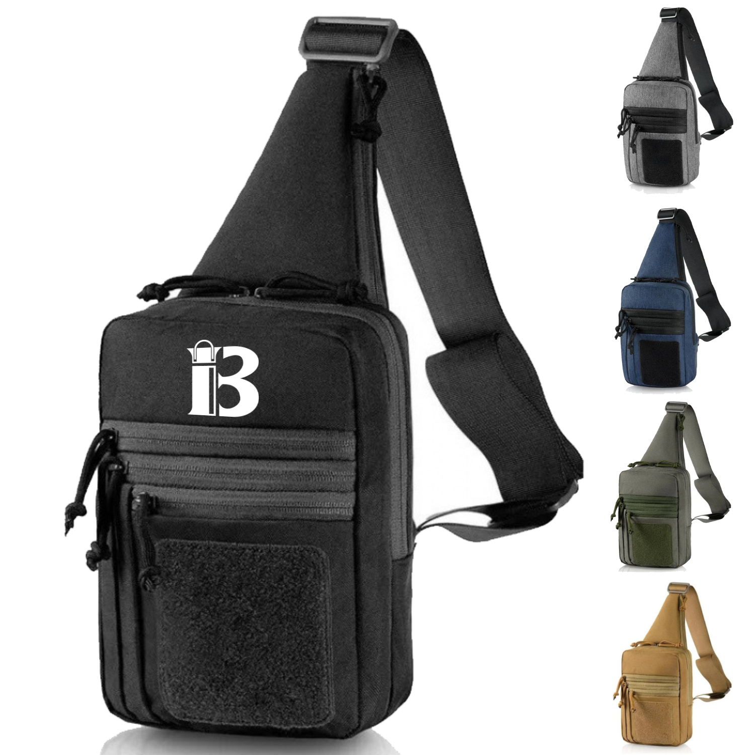 Waterproof Oxford Tactical Sling Chest Bag 6