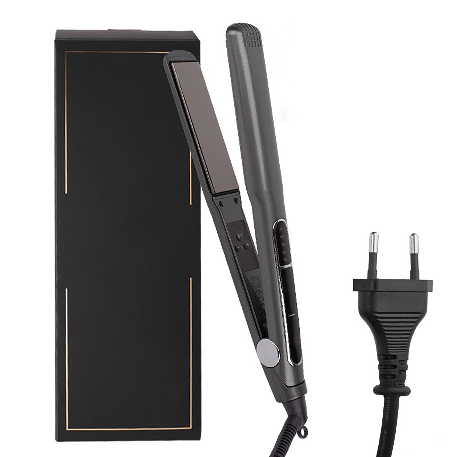 2 in 1 Hair Straightener Curler Ceramic Flat Iron 2