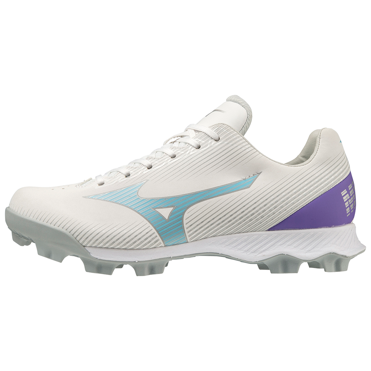Mizuno Wave Finch Lightrevo Youth Girls Molded Softball Cleat 3