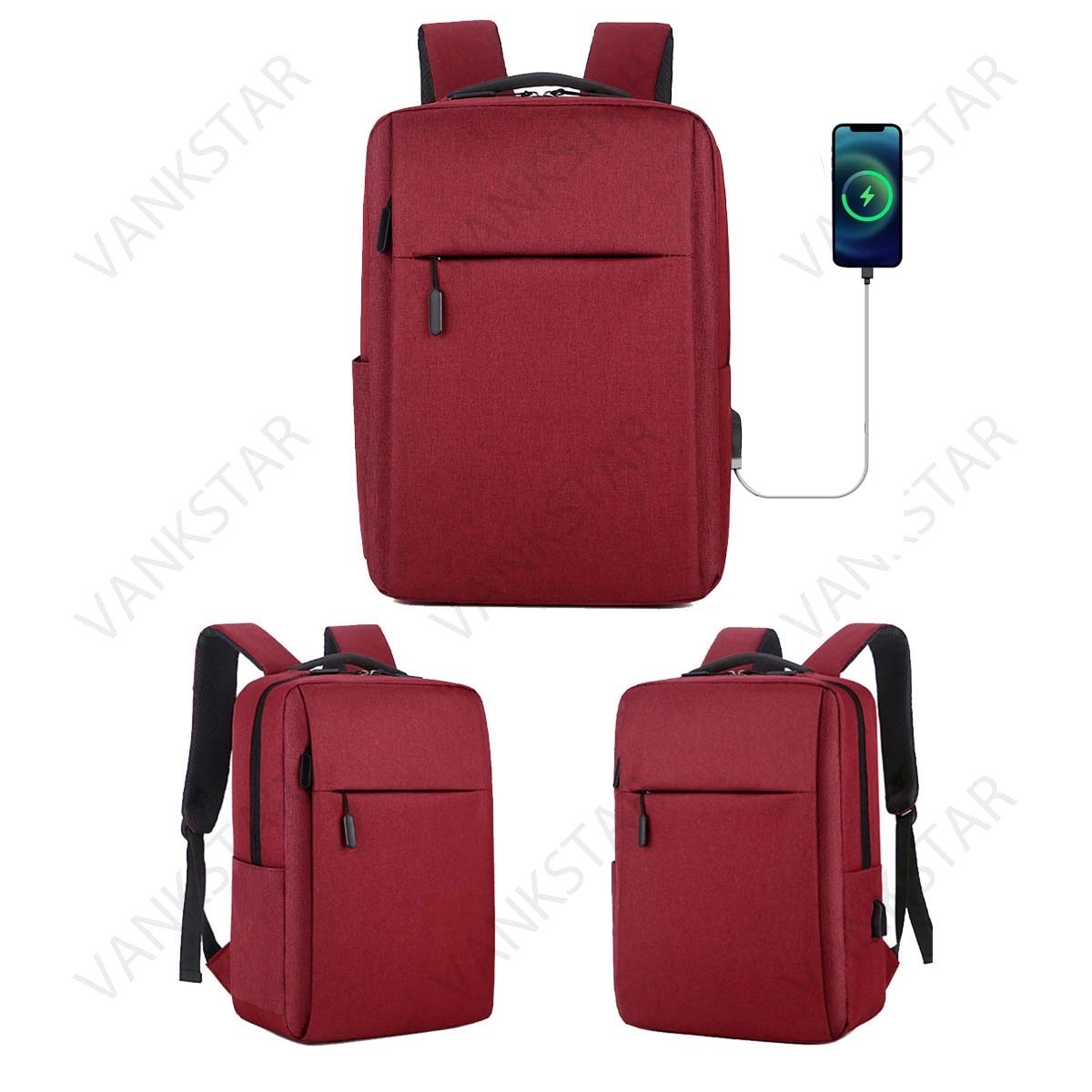 Laptop Backpack With Usb Charging Port 2