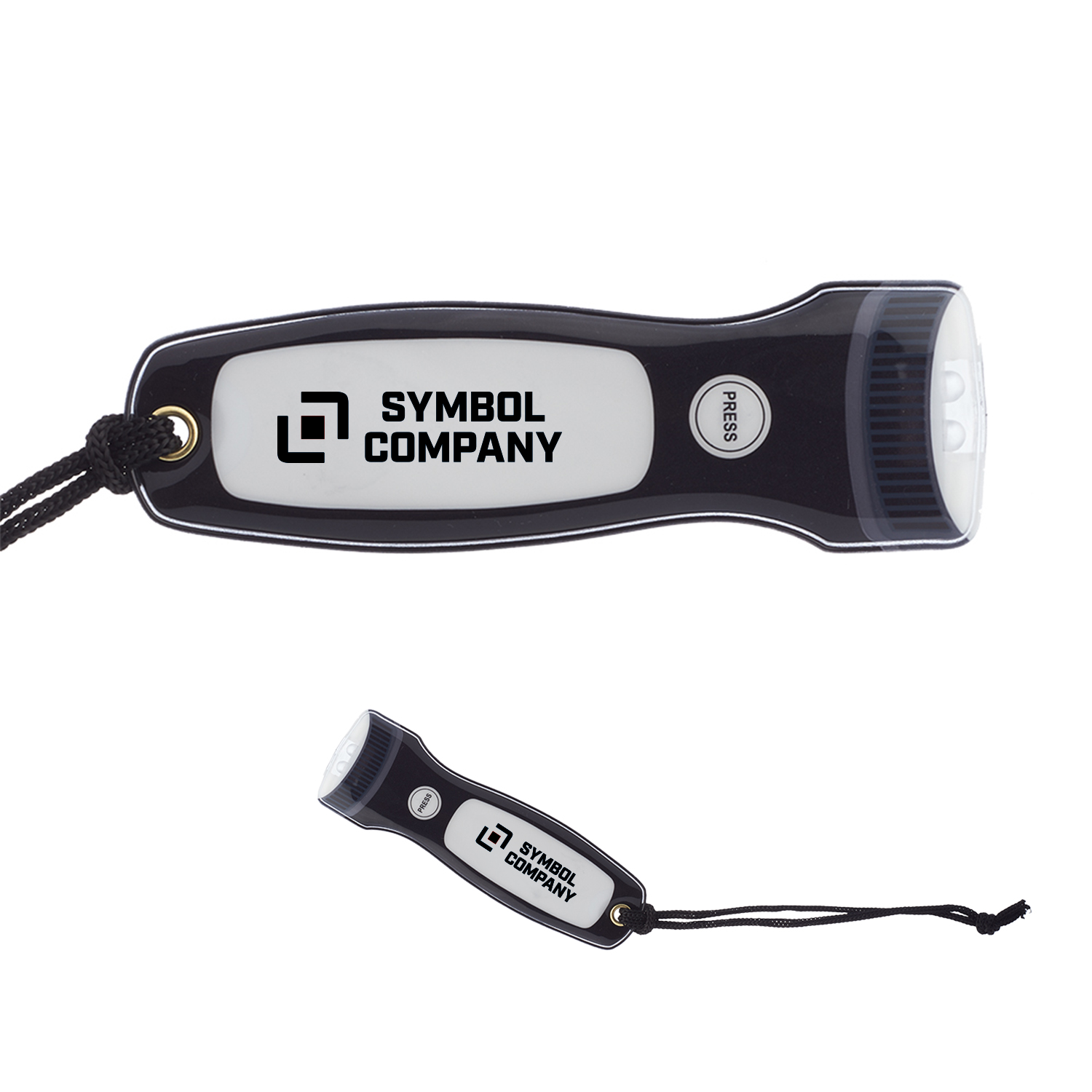 Flat Magnetic Flashlight (1 Color Imprint) 2