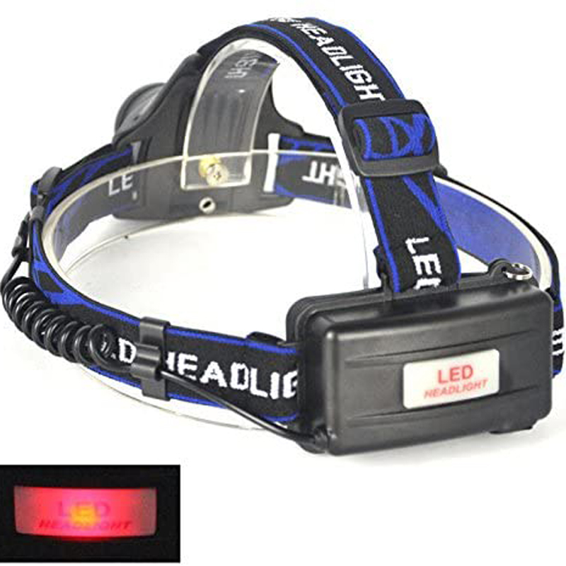 LED Headlamp Rechargeable 3 Modes 1800 Lumens CREE T6 Flashlight 1