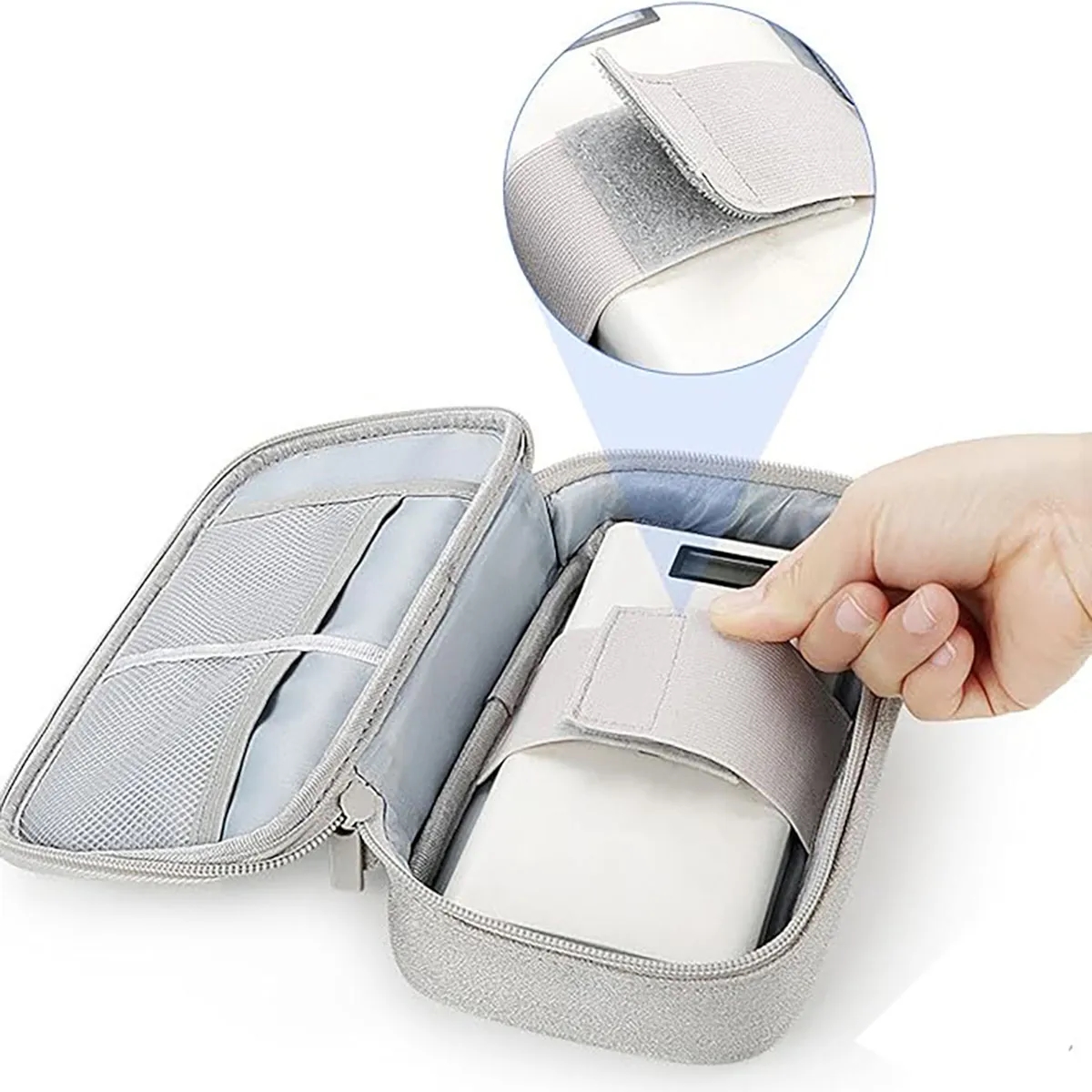 Multifunction Mobile Phone Digital Accessories Storage Bag 2