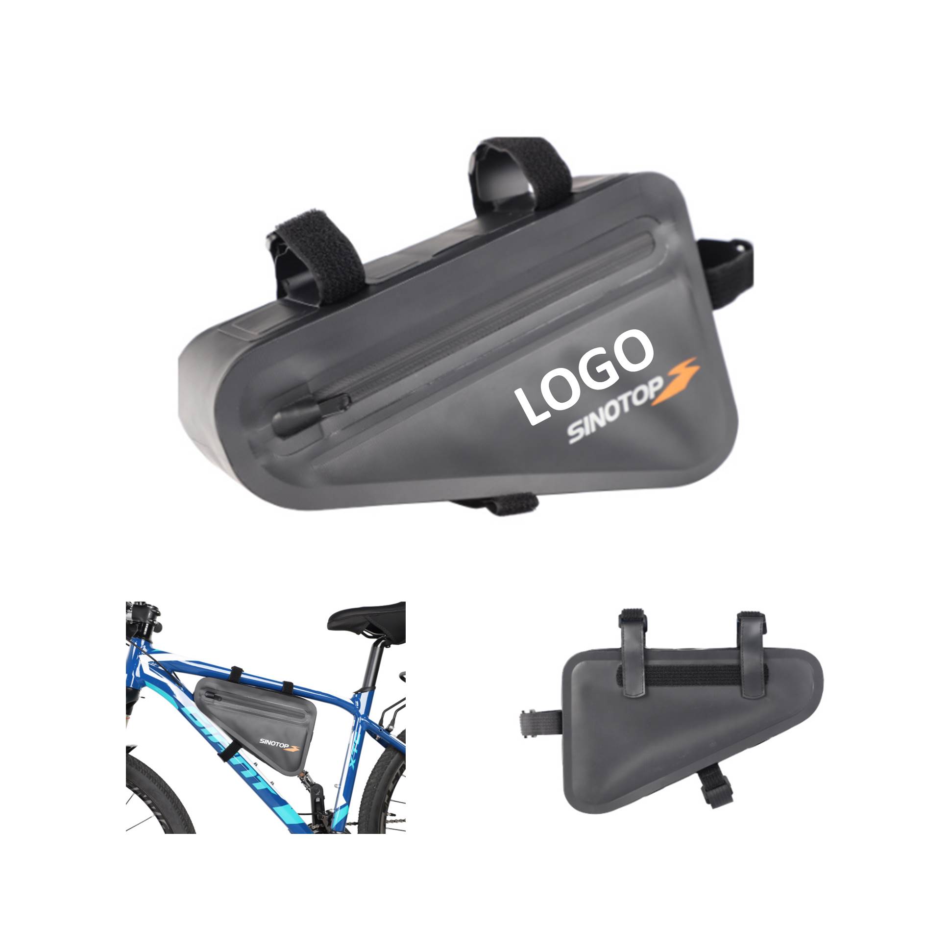 Bicycle Front Tube Triangle Frame Bag 4