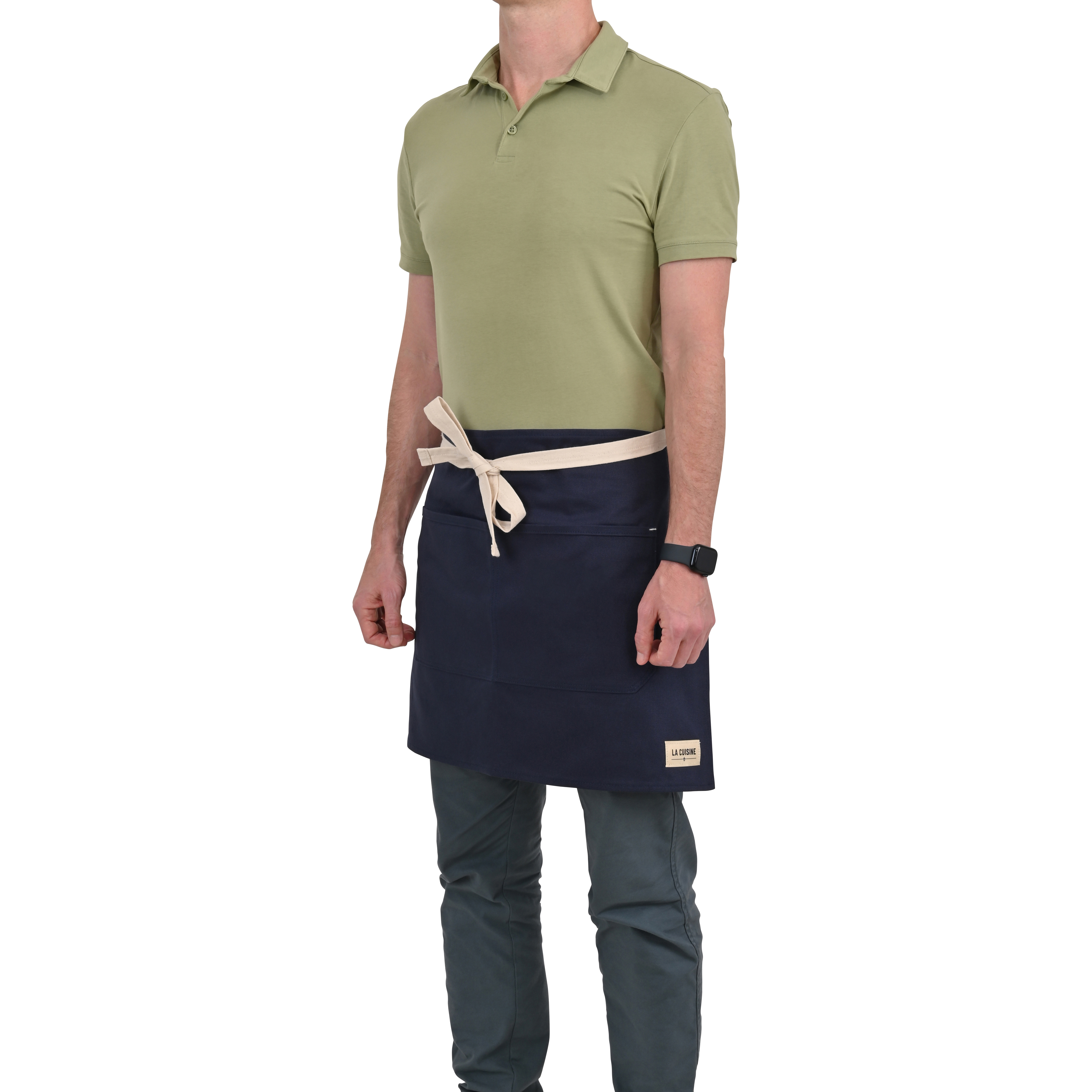 La Cuisine™ Recycled Cotton Bistro Apron - AWARE™ 21