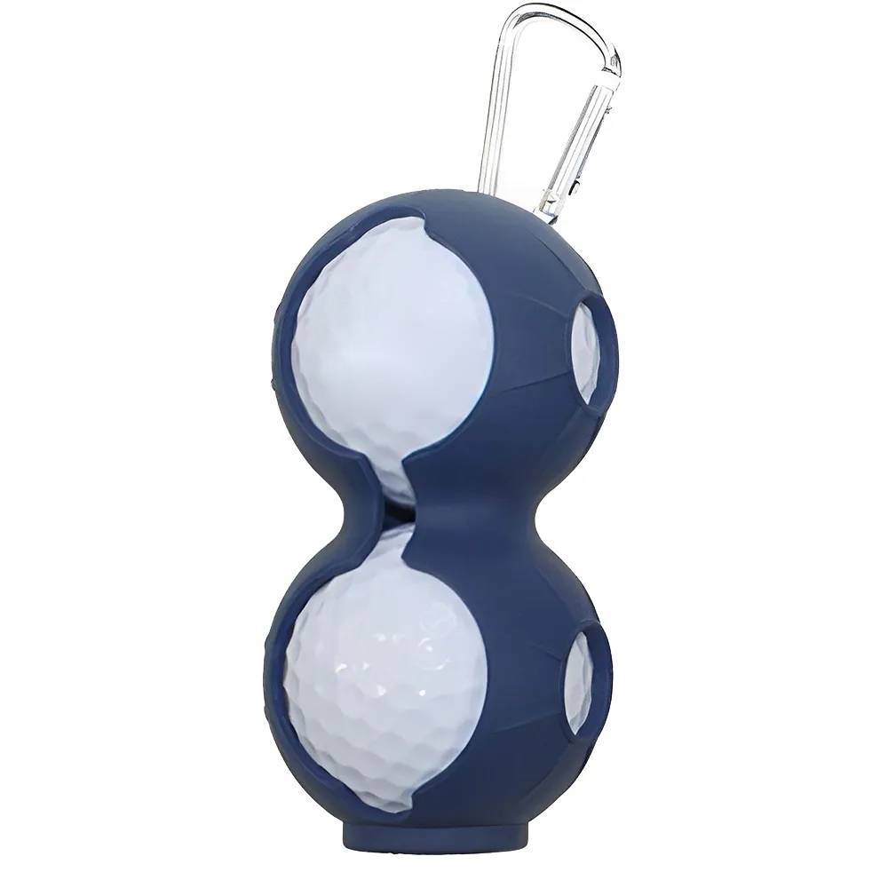 Silicone Golf Ball Holder with Carabiner 6