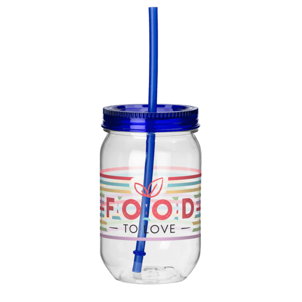 Fiesta Mason Jar Tumbler - 22 Oz. 8