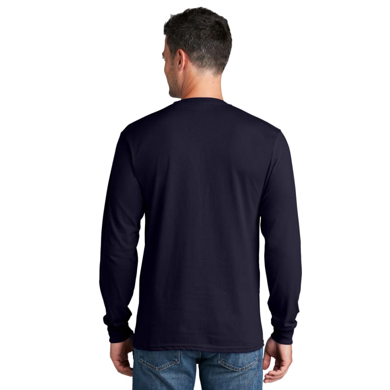 Port & Company - Long Sleeve Core Cotton Tee. 50