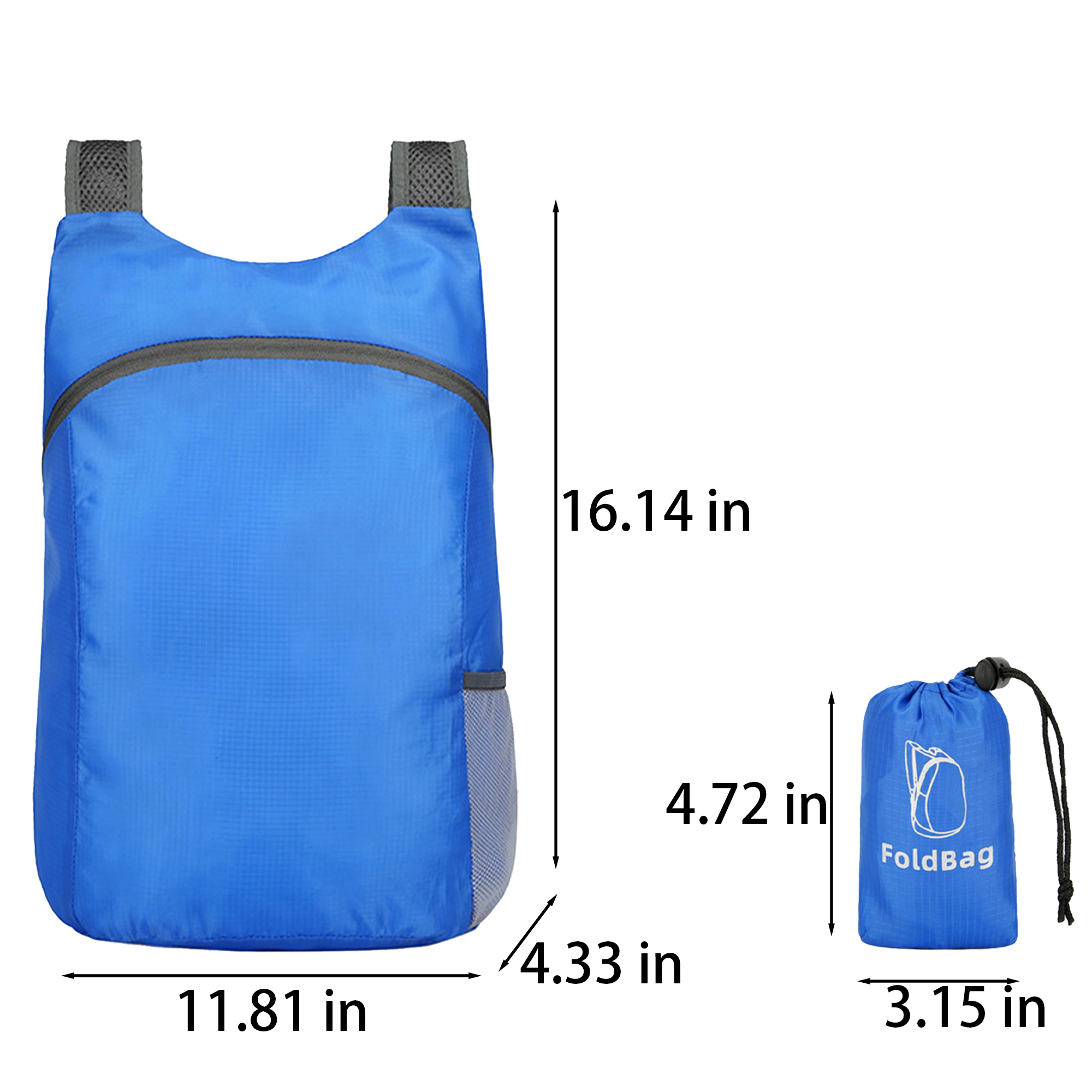 Polyester Foldable Travel Backpack 5