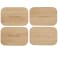 Bamboo Fiber Lunch Box with Cutting Board Lid 121