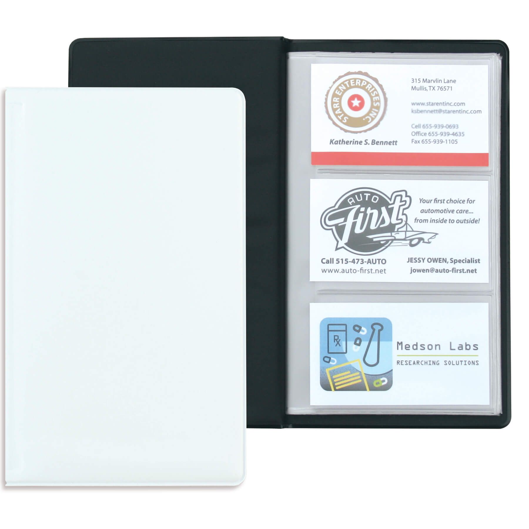 Business Card Holder - 72 Cards 8