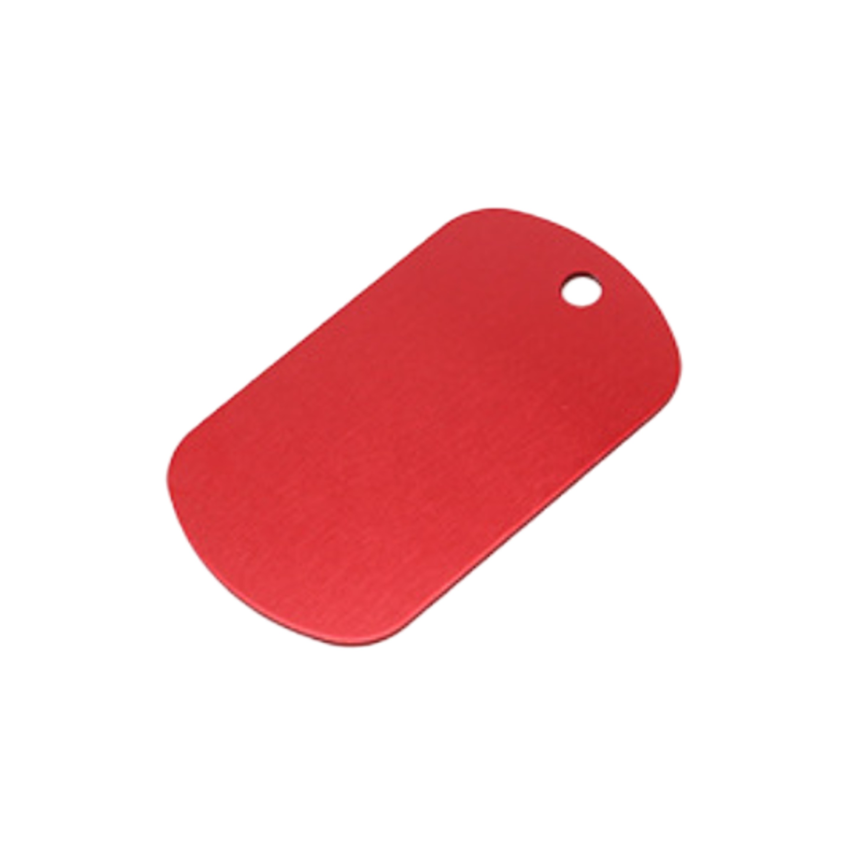 Engraved Aluminum Dog Tag Keychain 11