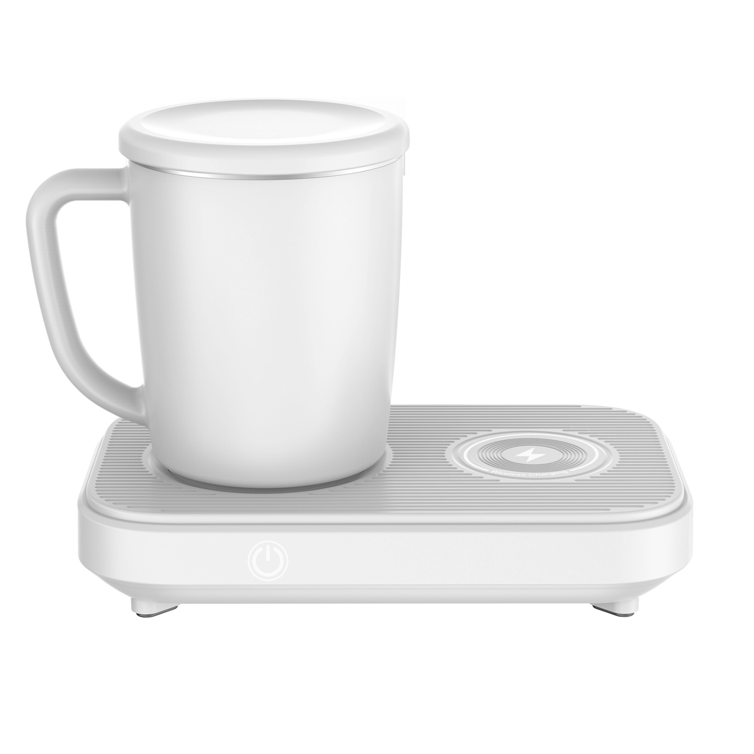 3 in 1 Heating Cooling Coffee Mug Warmer w/ Wireless Charger 5
