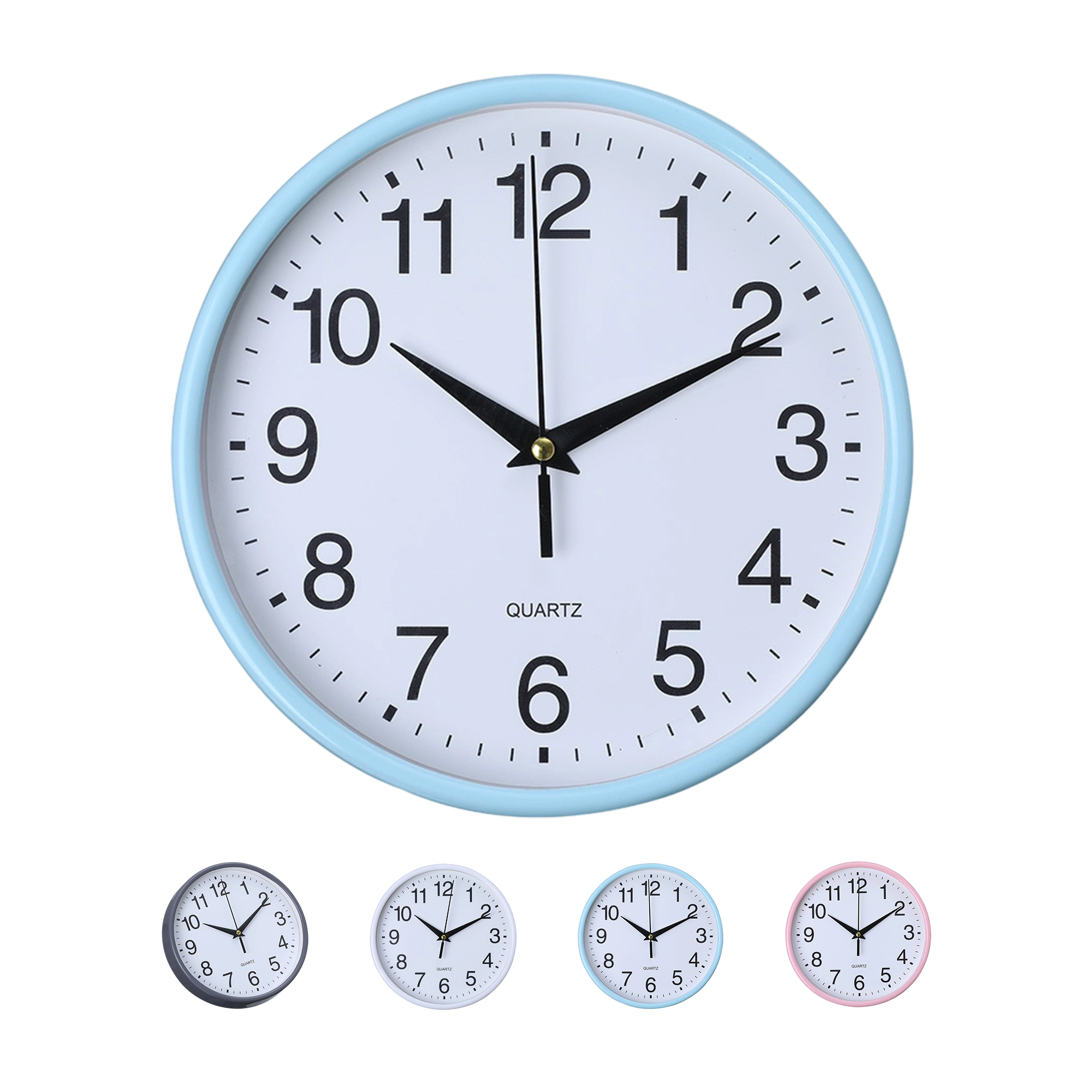 Plastic Wall Clock 12" Size With Custom Face 7