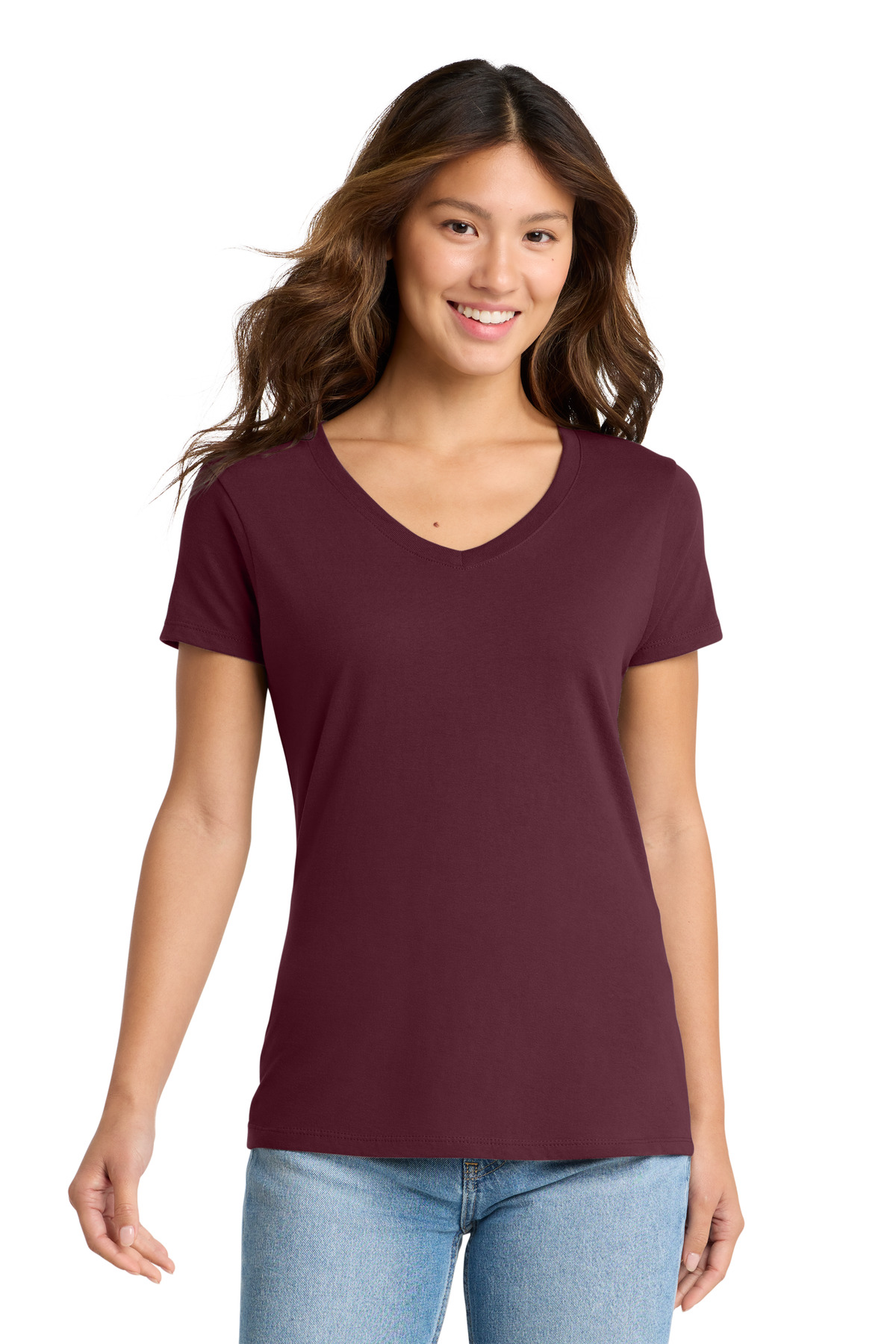 Port & Co Women's Fan Favorite V-Neck Tee. LPC450V 169