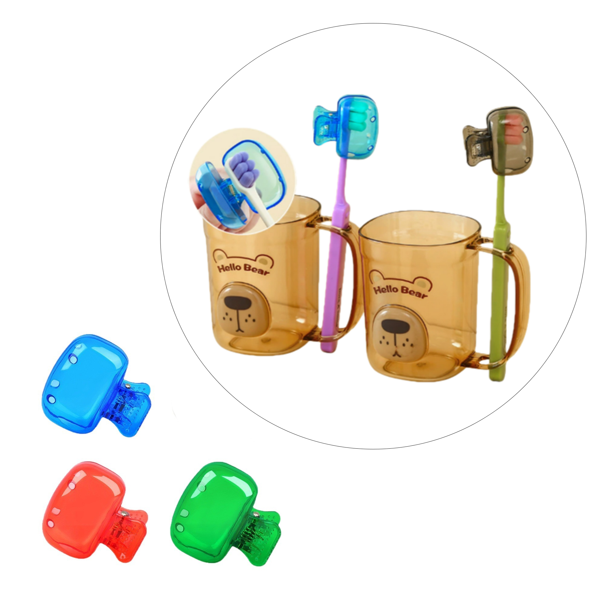 Travel Toothbrush Head Cover 1