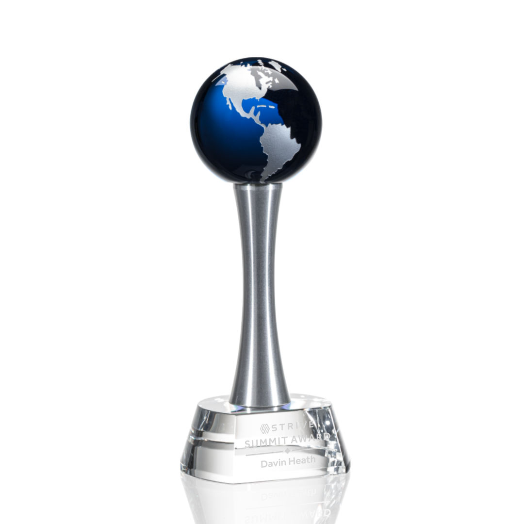 Willshire Globe Award - Blue 4