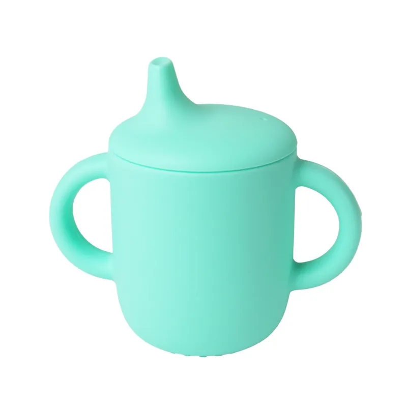 Silicone Baby Sippy Cup Food Grade 11
