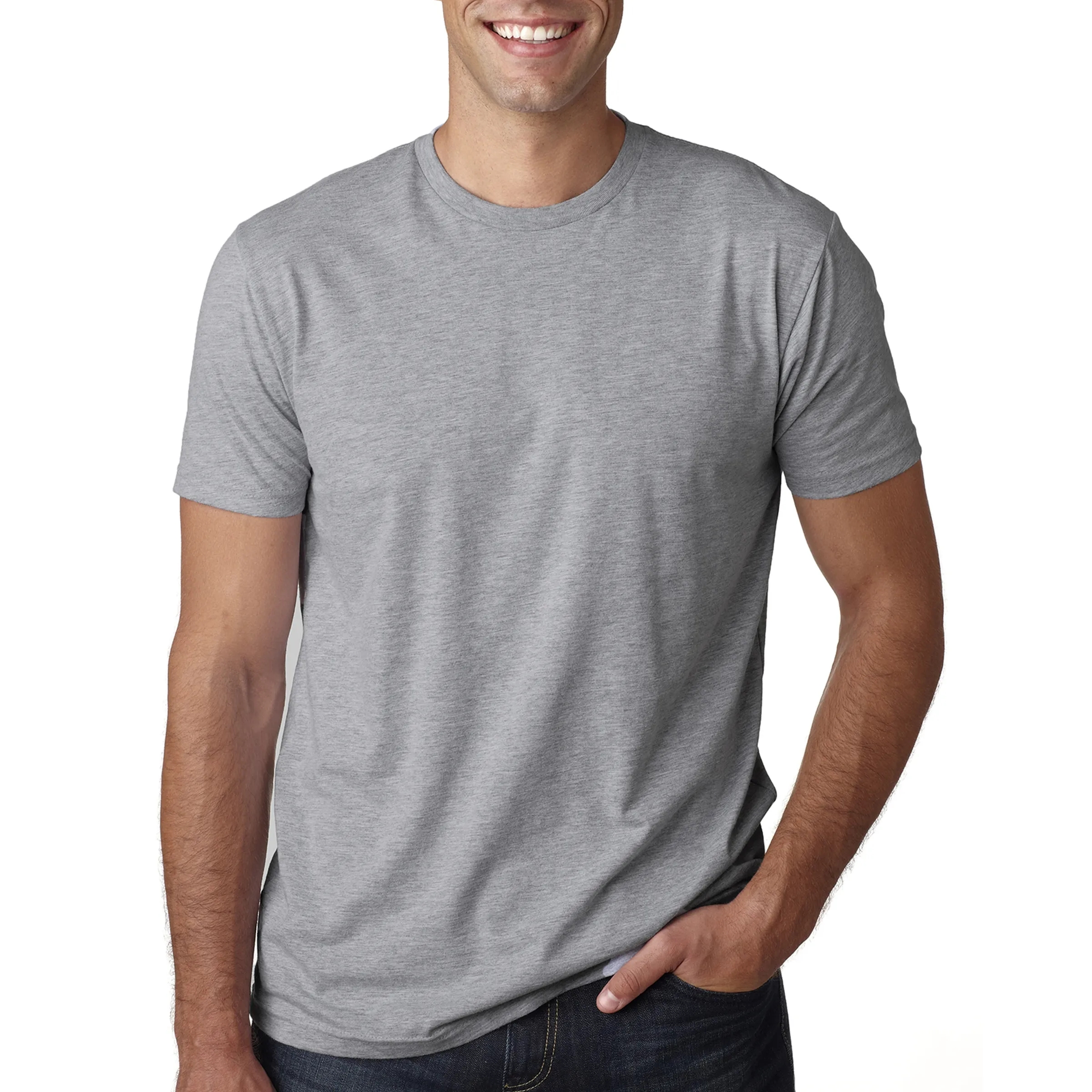Next Level Men's Cotton Crew 36