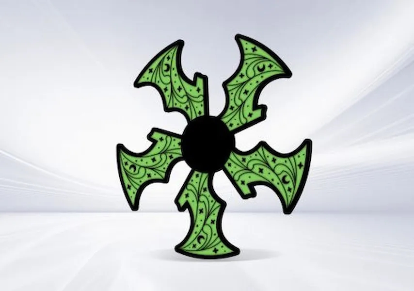 2.25'' Glow in the Dark Fidget Spinners 1