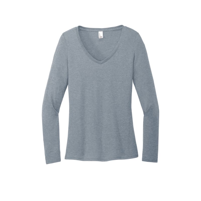 District Women's Perfect Tri Long Sleeve V-Neck Tee 6