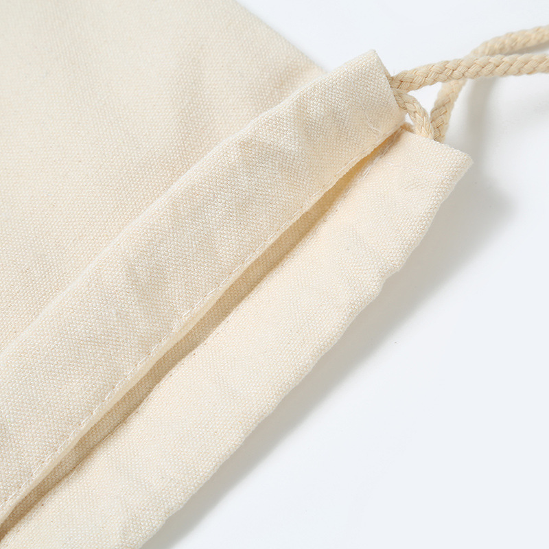 Custom Promotion Canvas Cotton Drawstring Bag, WaRTVMproof Mini Nylon PolyesRTVM Drawstring Bag 2