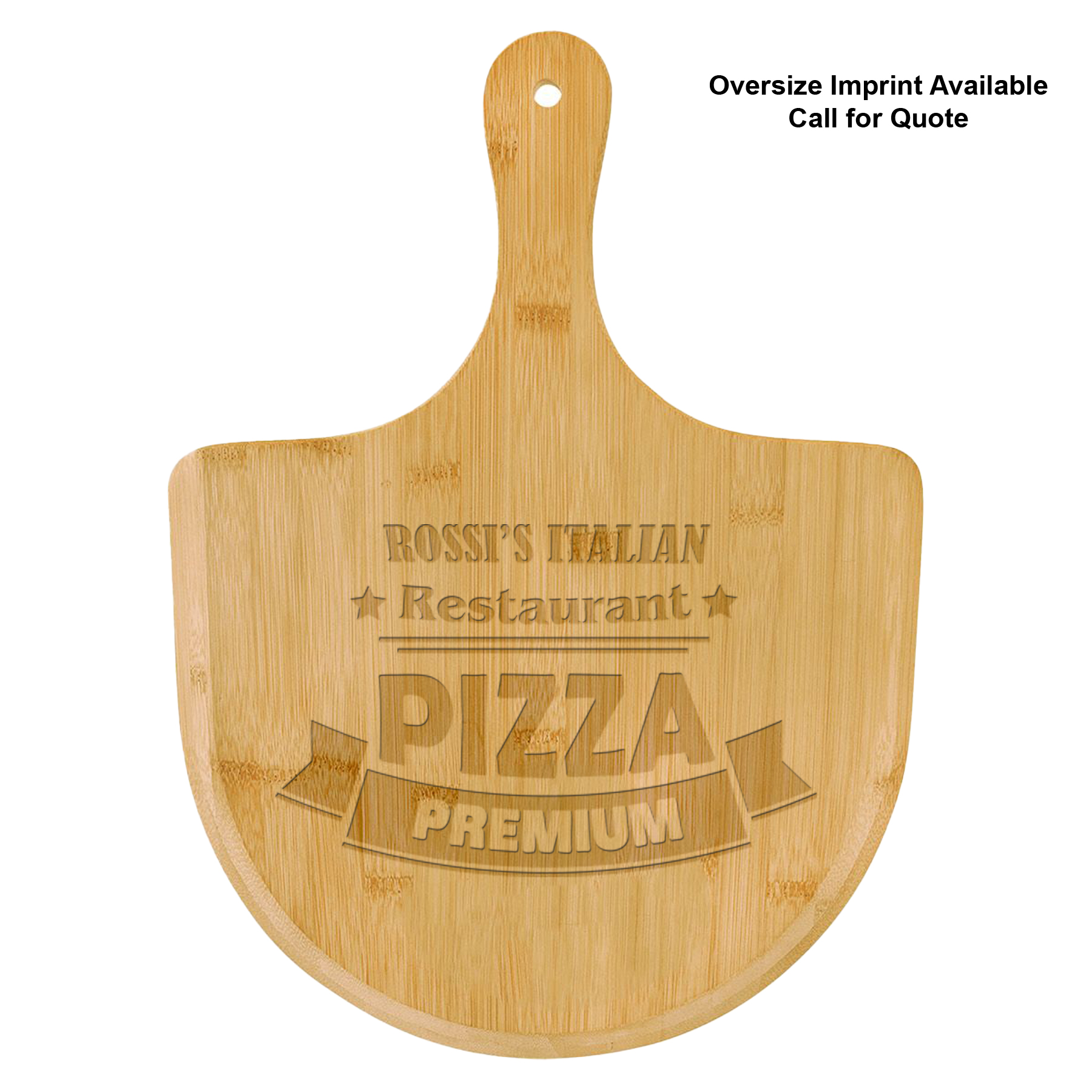 15" x 11" Bamboo Pizza Board 2
