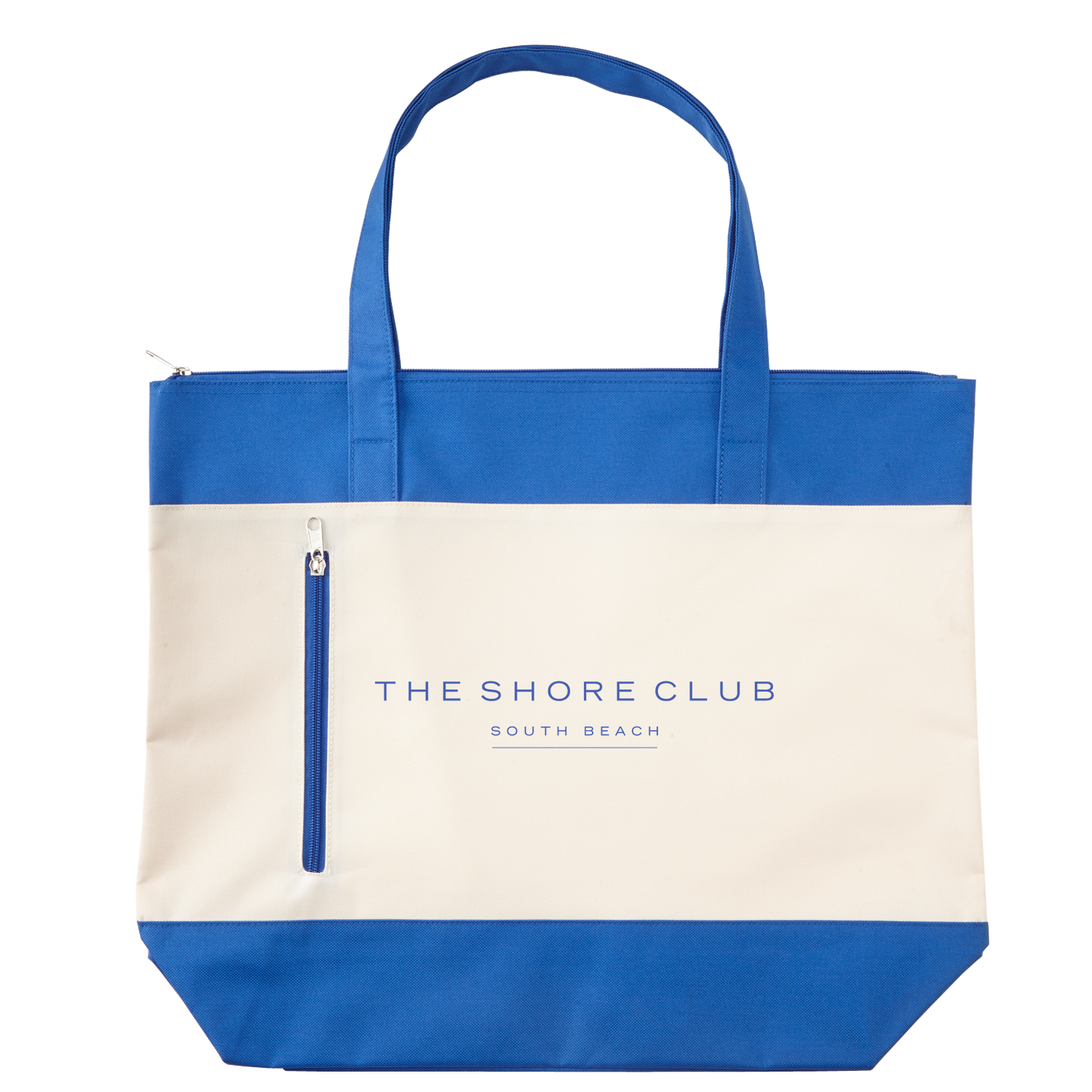 Shoreline Nautical Tote Bag, custom tote bag with logo imprint 2