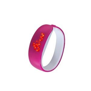 Sports Watch With Colorful Light Dial And Adjustable Soft Bracelet Band 10