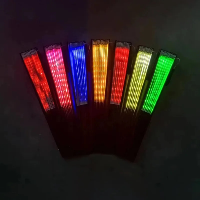 LED Luminous Folding Fan 6