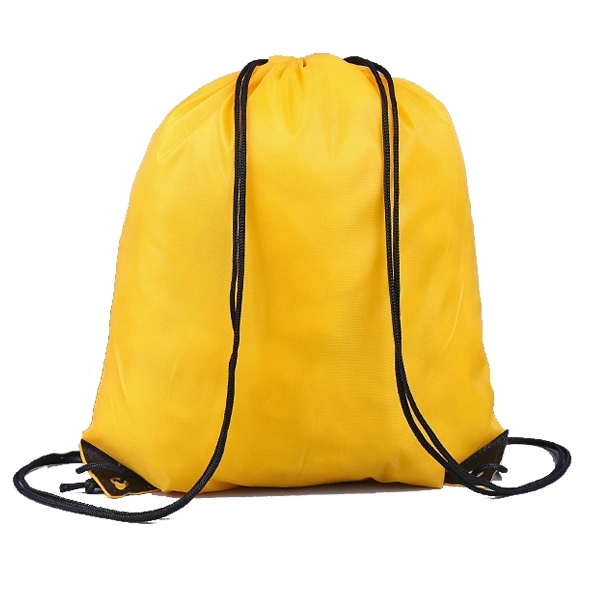 Drawstring Backpack - 210D Polyester 4