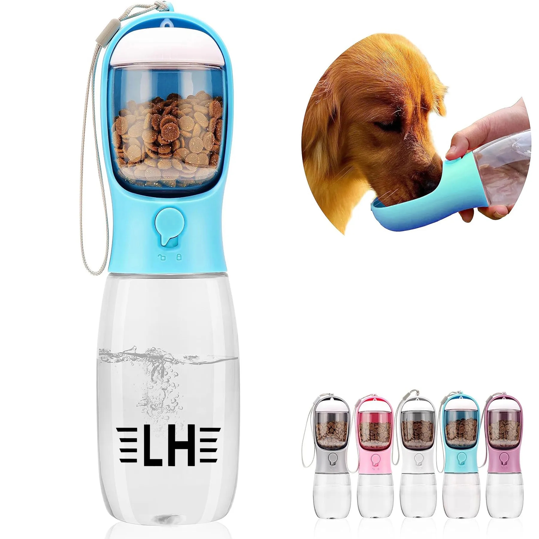 2-in-1 Portable Pet Food and Water Cup 2