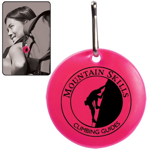 Round Reflective Zipper Pulls 2